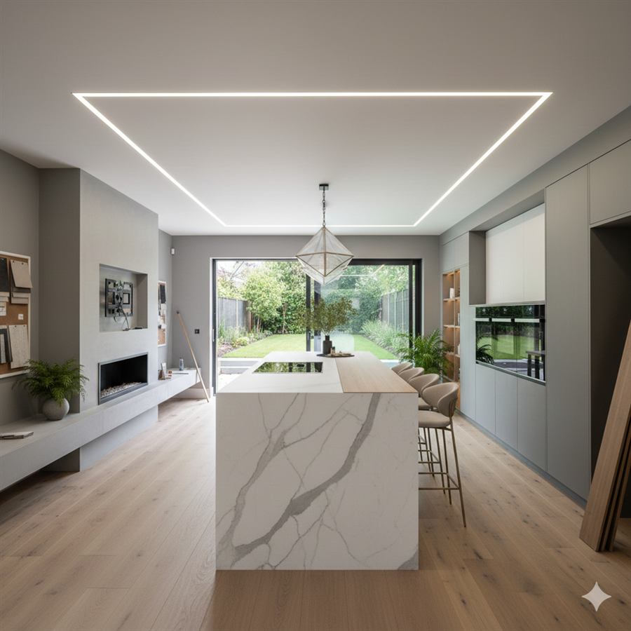 Open Concept Renovation after