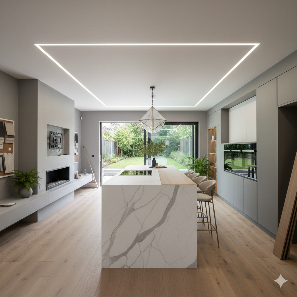 Open Concept Renovation after